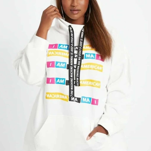 DUBGEE by Whoopi Tops - Colorful Graphic Women's Hoodie